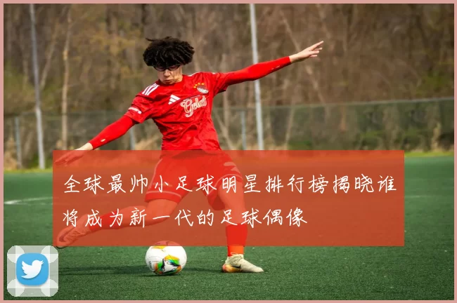 全球最帅小足球明星排行榜揭晓谁将成为新一代的足球偶像