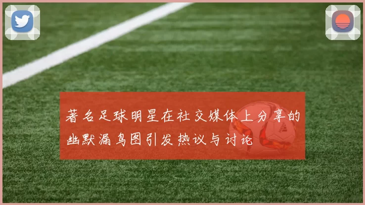 著名足球明星在社交媒体上分享的幽默漏鸟图引发热议与讨论